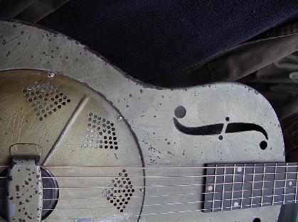This is my 1932 National that I play slide on. This thing is way too much fun to play. It sounds unbelievable. I've never heard or played any guitar that even comes close to producing the buttery tone this thing puts out. This is my 1932 National that I play slide on. This thing is way too much fun to play. It sounds unbelievable. I've never heard or played any guitar that even comes close to producing the buttery tone this thing puts out.